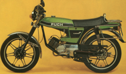 Hovedledningsnet for Puch Grandprix Flagskib N - SLL Årgang 1977-78 Økonomi model