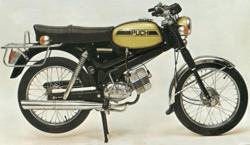 Puch VZ50 F, Flagskib årg. 1973-75 - Hovedledningsnet (2 delt) med ledningsnet for blinklys