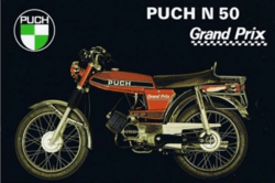 Komplet hoved- og blinklysledningsnet for Puch Grandprix N50 Årgang 1975 og 1976 Super Kvalitet