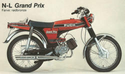 Hovedledningsnet for Puch Grandprix N - L Årgang 1977 og 1978 Super Kvalitet